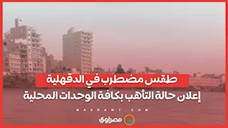 طقس مضطرب في الدقهلية.. إعلان حالة التأهب بكافة الوحدات المحلية