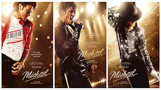 طرح بوسترات فيلم "Michael" استعدادا لعرضه بالسينمات أبريل المقبل