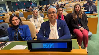 المستشارة أمل عمار تلقي كلمة مصر أمام CSW70 وتستعرض حماية حقوق المرأة
