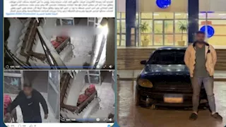 القبض على سائق تطبيق نقل ذكي متهم بسرقة باب ألوميتال بالشروق