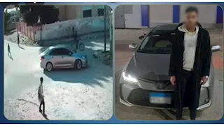 ضبط طالب قاد سيارة برعونة وأدى حركات استعراضية بشمال سيناء