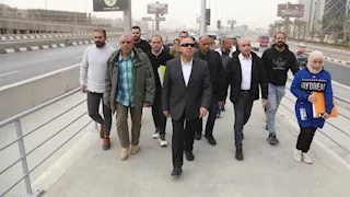 صور.. أحدث تشطيبات المرحلة الثانية من الأتوبيس الترددي على الدائري