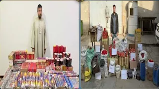   الداخلية تضبط 600 ألف لعبة نارية خلال حملات أمنية مكثفة