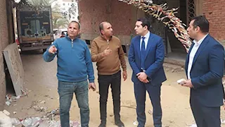 محافظ الفيوم يوجه بحصر العقارات المخالفة حول نادي قارون (صور)