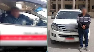 الداخلية تكشف تفاصيل فيديو مطاردة واعتداء بالسب بالغربية