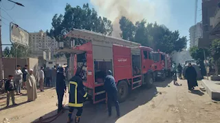 السيطرة على حريق بمحيط مخازن مجلس مدينة بنها