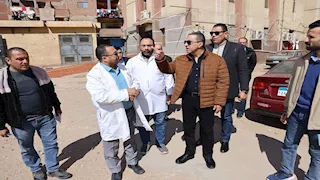 محافظ المنوفية يحيل 39 من العاملين بمستشفى الشهداء للتحقيق (صور)