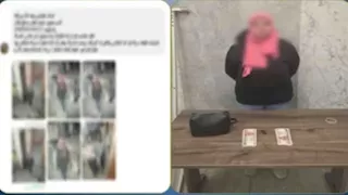 لحظة سرقة داخل محل بالقاهرة تنتهي بالقبض على المتهمة