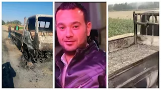 بنزين وطعنات في الصحراء.. تفاصيل مقتل "سائق طرة" وحرقه داخل سيارته ببني سويف