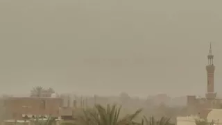 عاصفة ترابية تضرب الوادي الجديد والمحافظة تعلن الطوارئ