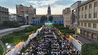 عميد قصر العيني يوجه رسالة لطلاب الكلية خلال الإفطار السنوي