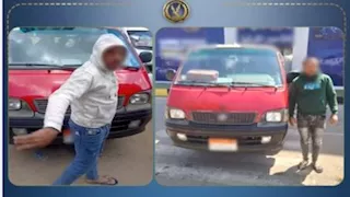 فيديو يفضح سائق ميكروباص.. طلب أجرة مضاعفة بسبب حقيبة