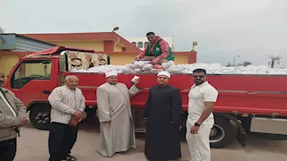 أوقاف جنوب سيناء تجهز 1000 شنطة مواد غذائية 