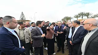 وزيرة الإسكان تتفقد كومباوند مزارين بالعلمين الجديدة وتتابع معدلات التنفيذ