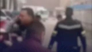 "ضرب دماغه في الحيطة".. الداخلية تكشف ملابسات فيديو سائق الميكروباص وضابط المرور بالفيوم