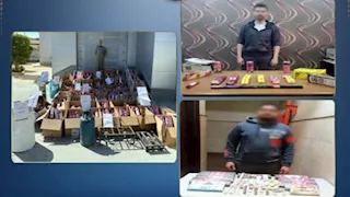 ضبط مليون قطعة ألعاب نارية خلال حملات أمنية مكثفة بالمحافظات