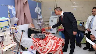محافظ الجيزة يتفقد مستشفى التحرير العام للاطمئنان على الرعاية الصحية في أول أيام عيد الفطر