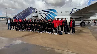 بعثة منتخب الناشئين تصل ليبيا استعدادًا لتصفيات شمال أفريقيا