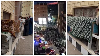 لغز الـ3 نعوش.. المنوفية تودع الأب ونجليه والنيابة تواصل التحقيق (فيديو وصور)