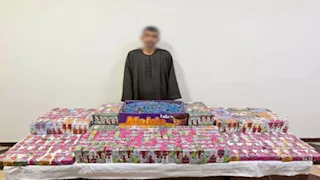 الداخلية تضبط 1.5 مليون قطعة ألعاب نارية في حملات مكبرة