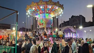 فيديو وصور.. الحدائق والمتنزهات بأسيوط تكتظ بالمواطنين في ثالث أيام عيد الفطر