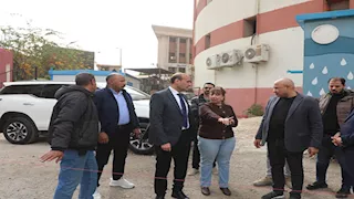 محافظ أسيوط يتفقد خطط توسعة محيط خزان غرب المدينة لتحسين السيولة المرورية