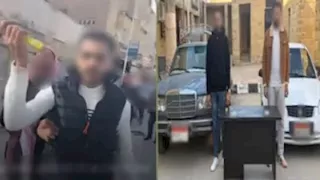 أولوية المرور تشعل مشاجرة طريق في العريش والشرطة تتدخل