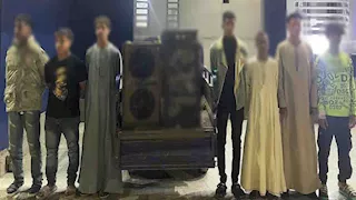 بدون ملابس علوية.. ضبط 7 طلاب رقصوا على تروسيكل بمكبرات صوت في قنا