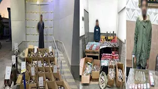 الداخلية تضبط 46 قضية ألعاب نارية بأكثر من 600 ألف قطعة