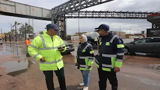 رغم الطقس السيئ.. انتظام حركة الملاحة بمينائي الإسكندرية والدخيلة