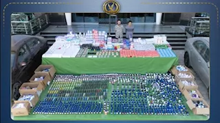 صفقة الـ300 مليون جنيه.. الداخلية تحبط تهريب 15 مليون قرص منشط  في العبور