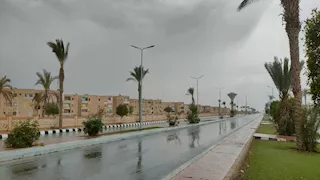 بالصور- أمطار غزيرة بجنوب سيناء والمحافظة تعلن الطوارئ لمواجهة السيول