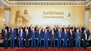 مجلس جامعة القاهرة يشيد بالسيسي لدعمه قضايا الأمة العربية