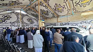 تشييع جنازة والدة وزير الزراعة بالإسكندرية -صور