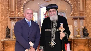 خلال لقاء السفير الإيطالي.. البابا تواضروس يشدد على وحدة المصريين وروح السلام