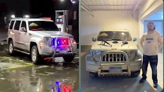 بشعار مجلس النواب.. ضبط عنصر جنائي بـ أسلحة داخل سيارة في أسيوط