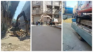 صور.. بدء تنفيذ المرحلة الثانية لتطوير العتبة 