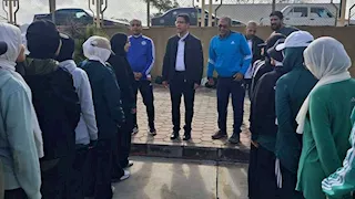 رئيس جامعة بنها يتفقد انتظام الدراسة بعد موجة الأمطار- صور