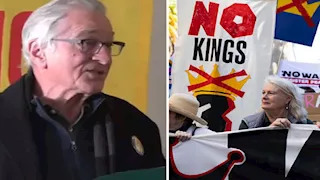 روبرت دي نيرو يشارك في مظاهرات "لا للملوك" ويهاجم ترامب