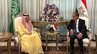 وزير الخارجية ونظيره السعودي يبحثان تطورات الأوضاع الإقليمية 