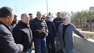 محافظ الجيزة يتفقد هبوط محور 26 يوليو بكرداسة ويوجه بصيانة عاجلة وخطة مرورية بديلة