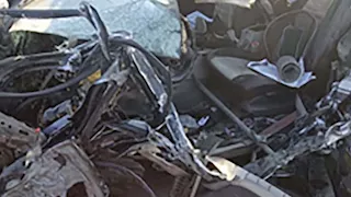 مصرع وإصابة شخصين في حادث تصادم بطريق الإسكندرية الصحراوي- صور