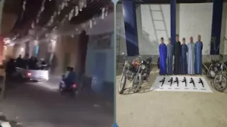 القبض على 6 أشخاص أطلقوا النار من بنادق آلية في حفل زفاف بقنا