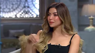 بصحبة أبطال العمل.. ميرنا جميل في كواليس مسلسل اللعبة 5