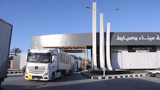 ميناء دمياط يدشن خدمة ترانزيت للشحنات إلى الخليج