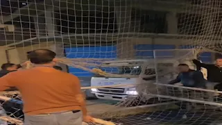 خالف قرار الغلق.. تشميع ملعب ورفع المرمى خلال حملة مكبرة في البحيرة- صور