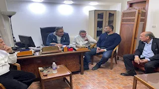 الصور الأولى من التحقيق مع أحمد عبدالله محمود في المهن التمثيلية بسبب تصريحاته عن رشدي أباظة