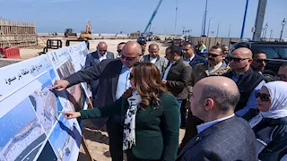 في مستهل جولة بالإسكندرية.. وزيرة التنمية المحلية تتفقد مشروع تطوير بئر مسعود- صور