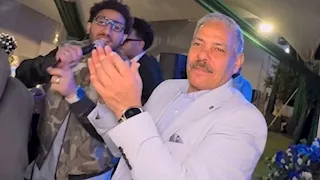 شحتة كاريكا يشعل حفل خطوبة ابنة الفنان محمد رضوان