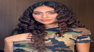  هاجر أحمد تخطف الأنظار بإطلالة مخملية جذابة